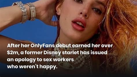 Explicit photos of OnlyFans users, including Bella Thorne are。